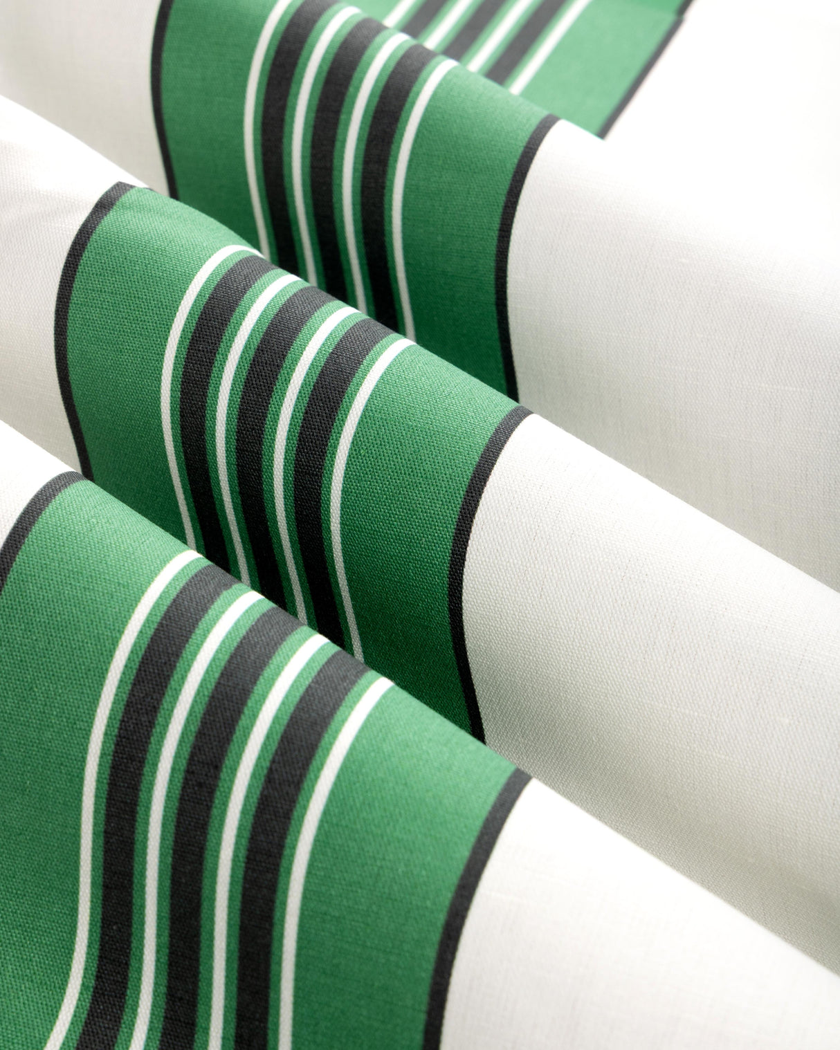 Brunschwig & Fils RAYURE MARCELLIN GREEN Fabric
