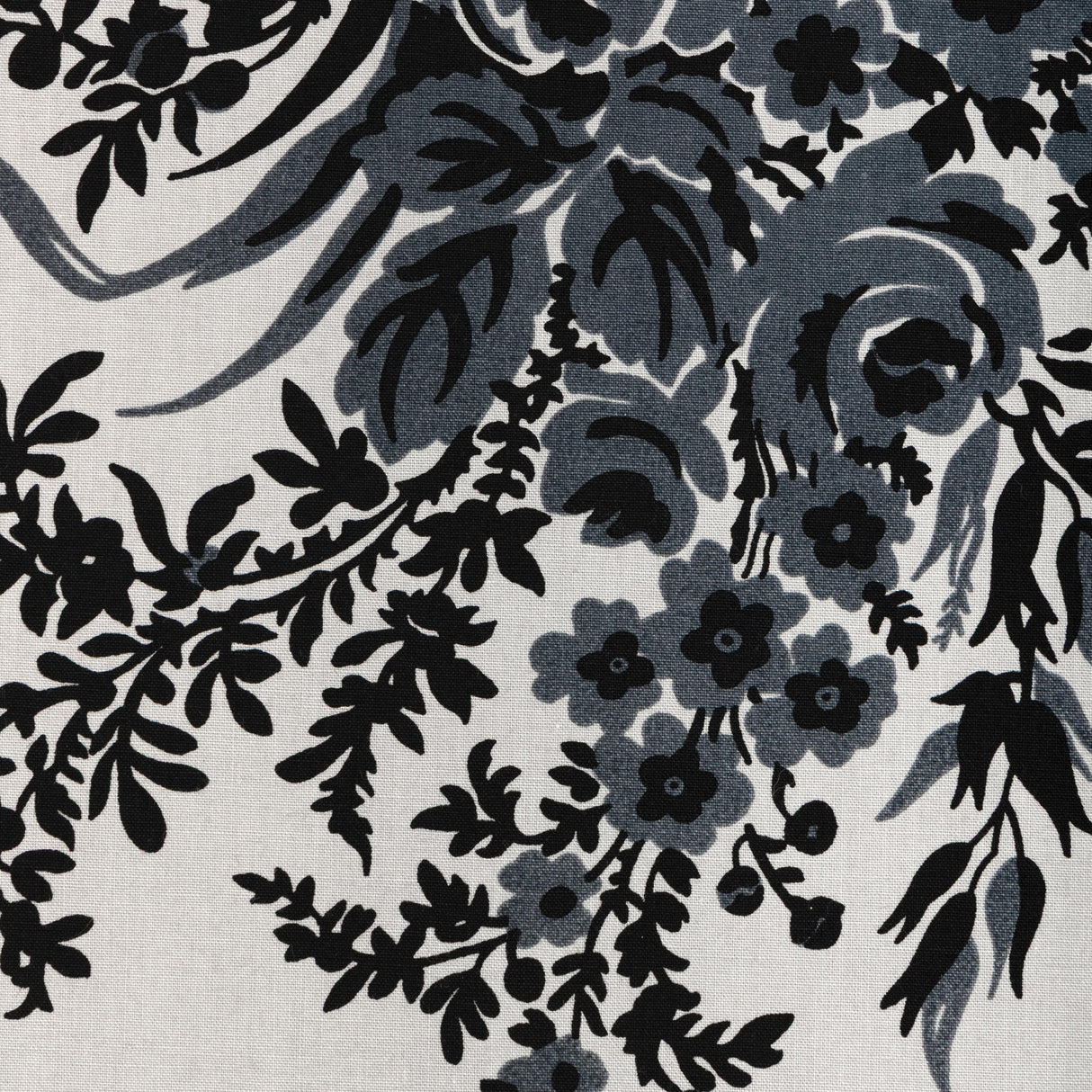 Brunschwig & Fils COPPELIA PERCALE GREY Fabric