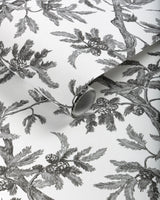 Brunschwig & Fils BRANCHES DE PIN WC GREY Wallpaper