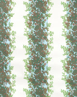 Brunschwig & Fils RAYURE FLEURIE WC LEAF Wallpaper