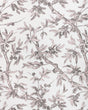 Brunschwig & Fils BRANCHES DE PIN WC PINK Wallpaper