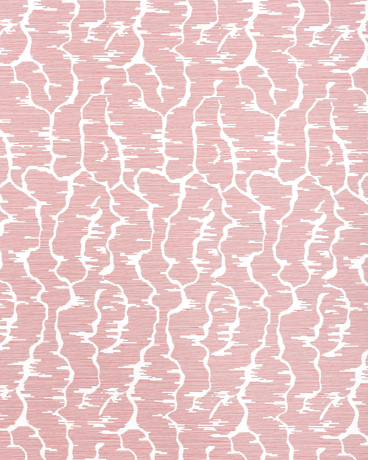 Brunschwig & Fils LEVES WC ROUGE Wallpaper
