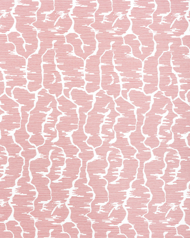 Brunschwig & Fils LEVES WC ROUGE Wallpaper