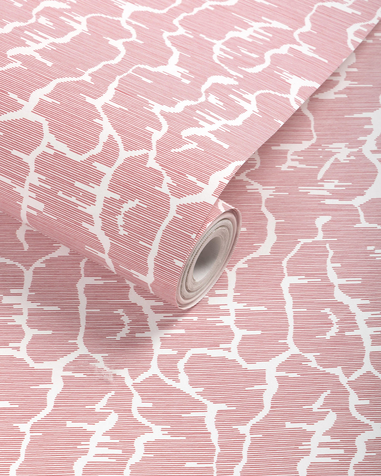 Brunschwig & Fils LEVES WC ROUGE Wallpaper