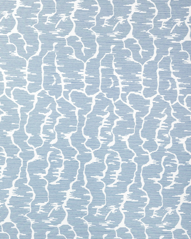 Brunschwig & Fils LEVES WC BLUE Wallpaper