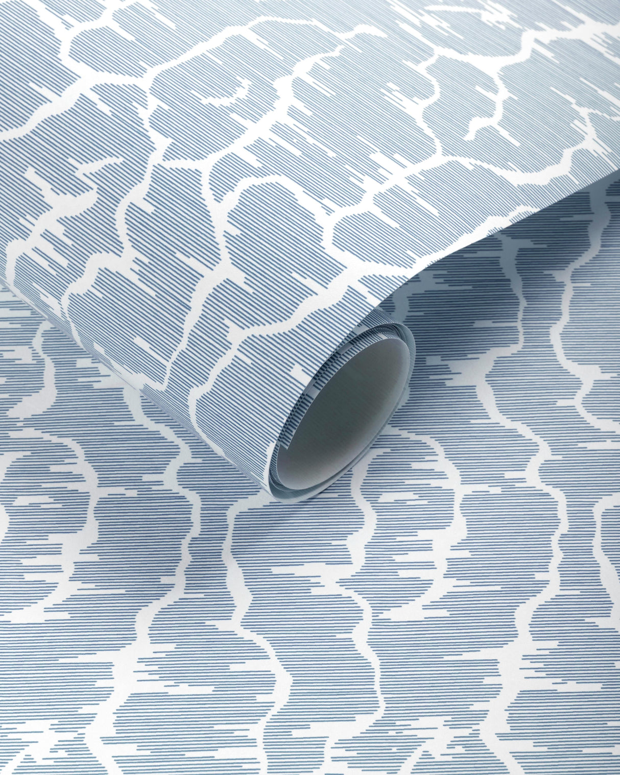 Brunschwig & Fils LEVES WC BLUE Wallpaper