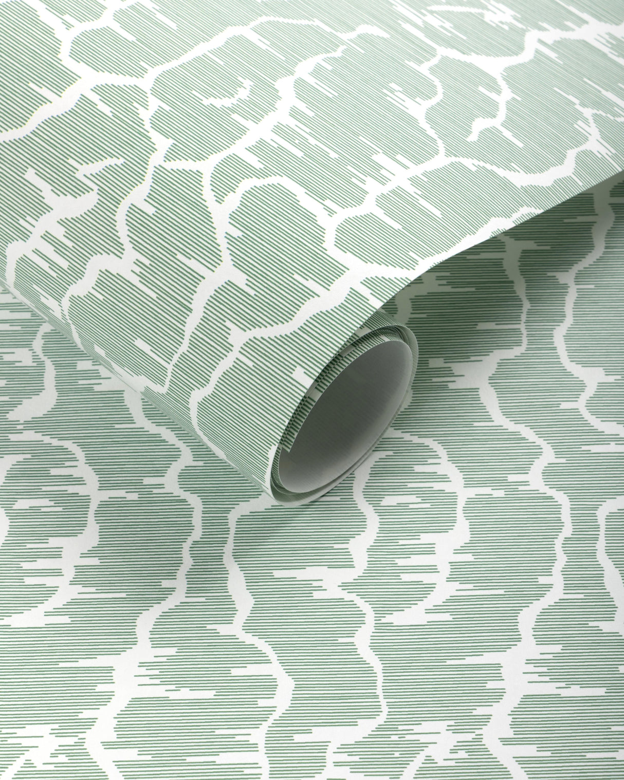 Brunschwig & Fils LEVES WC GREEN Wallpaper