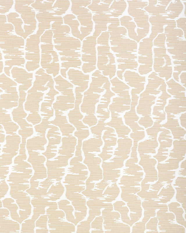 Brunschwig & Fils LEVES WC COGNAC Wallpaper