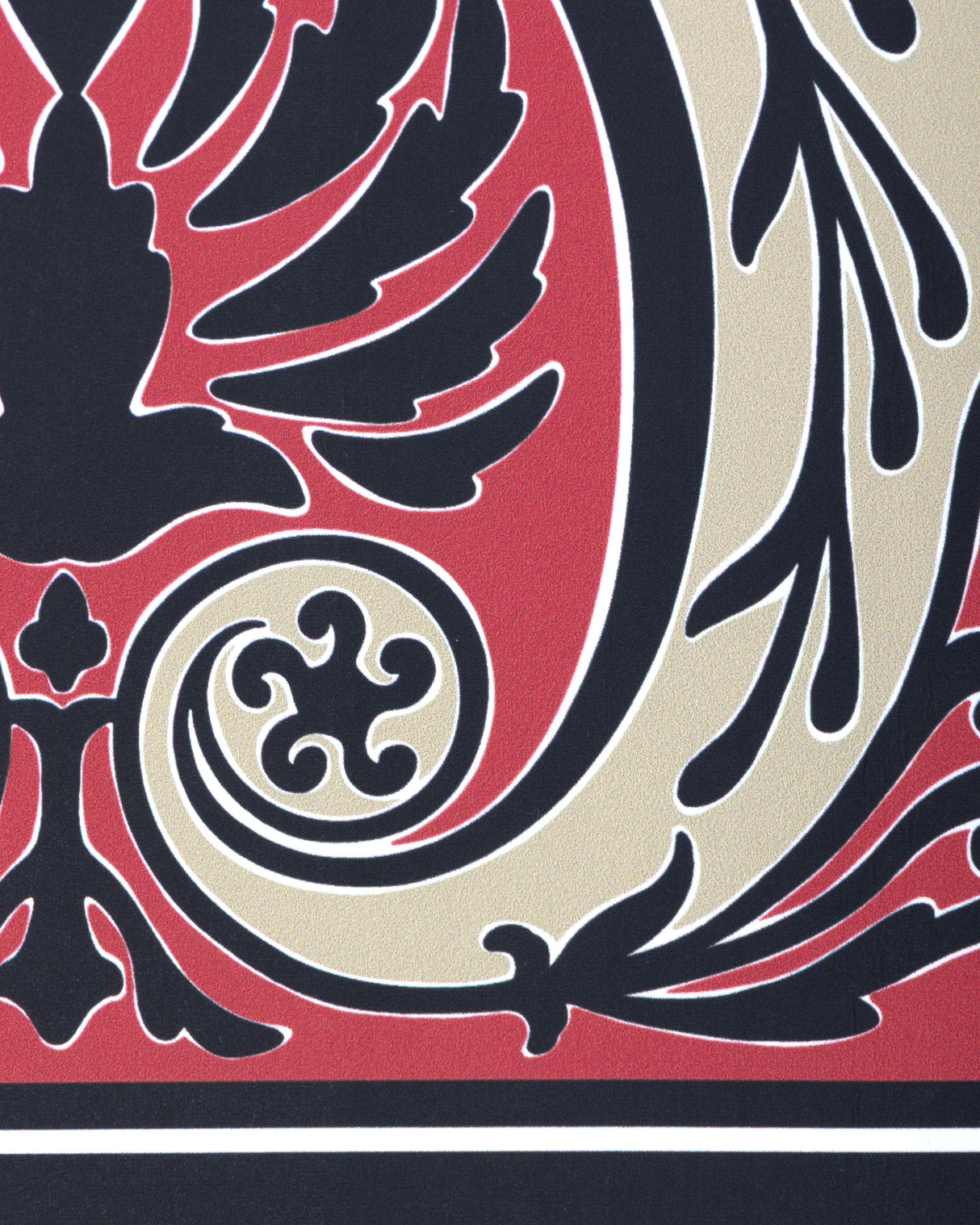 Brunschwig & Fils FRISE PALMETTE RED Wallpaper