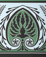 Brunschwig & Fils FRISE PALMETTE BLUE Wallpaper