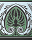 Brunschwig & Fils FRISE PALMETTE BLUE Wallpaper