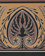 Brunschwig & Fils FRISE PALMETTE TOBACCO Wallpaper