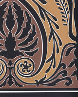 Brunschwig & Fils FRISE PALMETTE TOBACCO Wallpaper