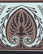 Brunschwig & Fils FRISE PALMETTE AQUA Wallpaper