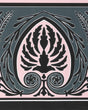 Brunschwig & Fils FRISE PALMETTE PINK Wallpaper