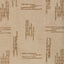 Donghia CUT THE LINE SAND Fabric