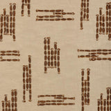 Donghia CUT THE LINE BARK Fabric