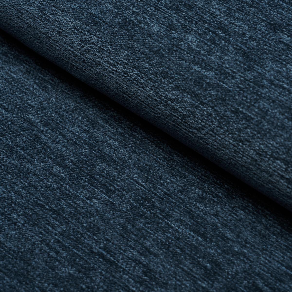 Schumacher Corbin Performance Chenille Navy Fabric