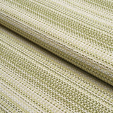 Schumacher Sabine Performance Stripe Green Fabric