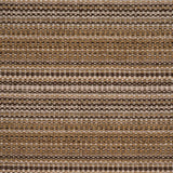 Schumacher Sabine Performance Stripe Sepia Fabric
