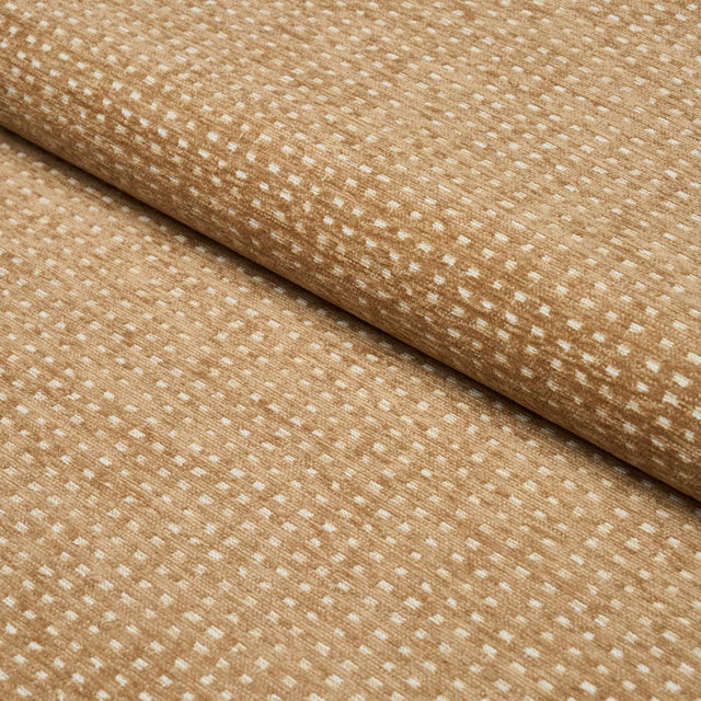 Schumacher Jasper Performance Chenille Ochre Fabric
