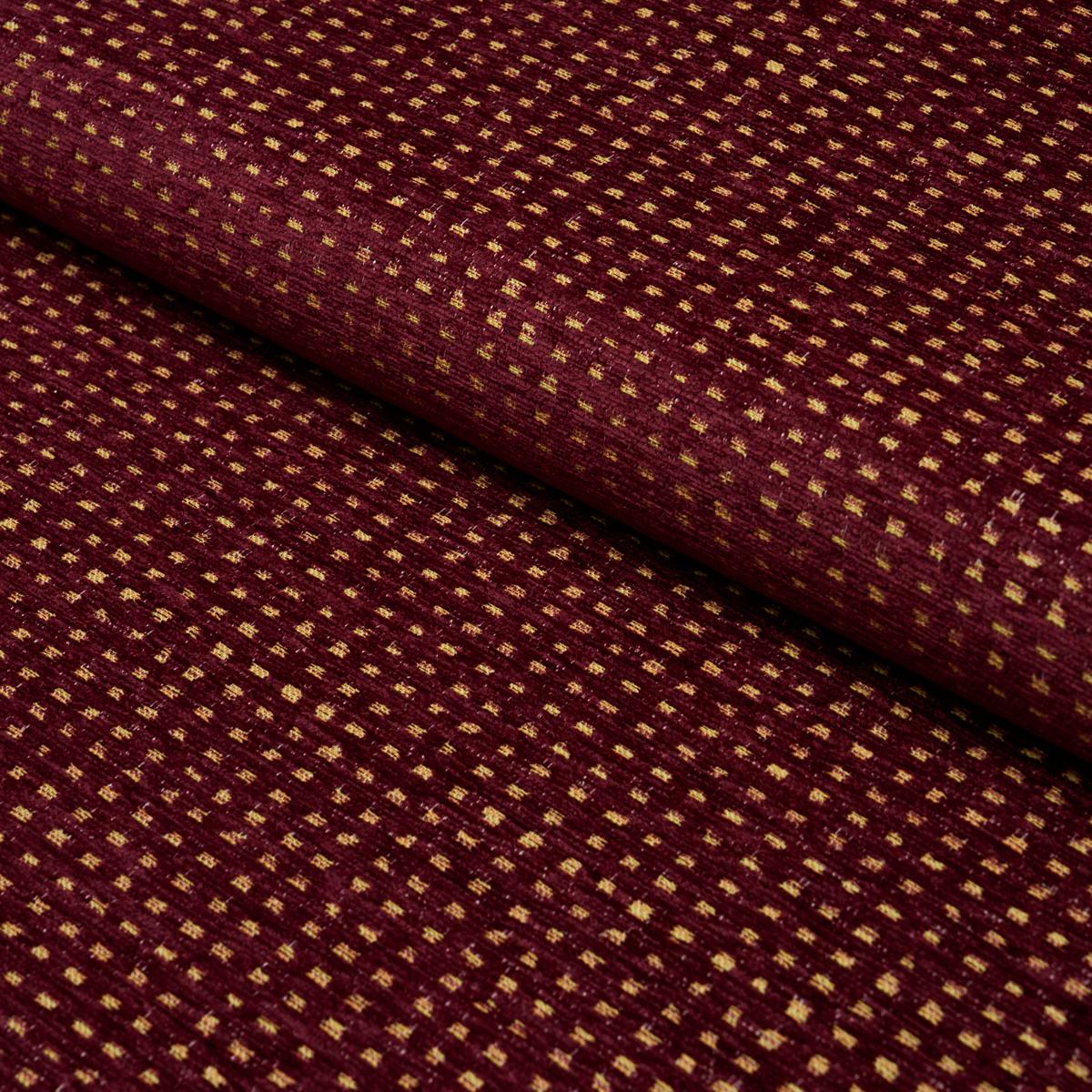Schumacher Jasper Performance Chenille Aubergine Fabric