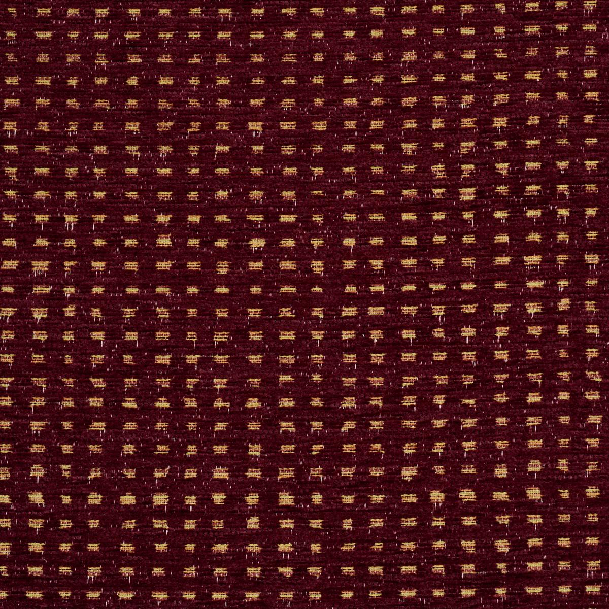 Schumacher Jasper Performance Chenille Aubergine Fabric
