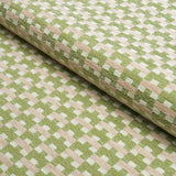 Schumacher Thatcher Performance Green Fabric