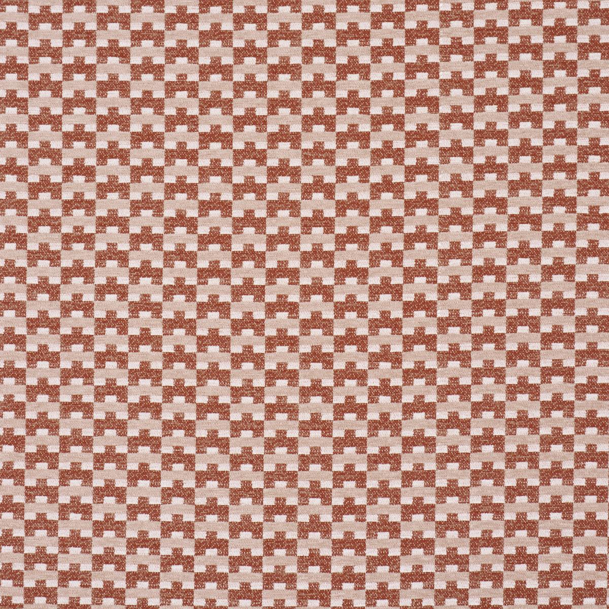 Schumacher Thatcher Performance Brick Fabric