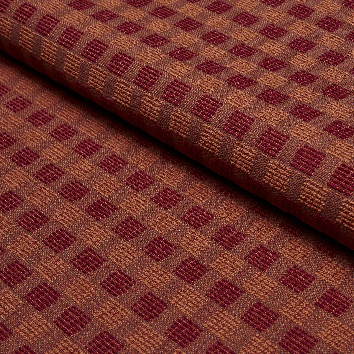 Schumacher Elara Performance Brick Fabric