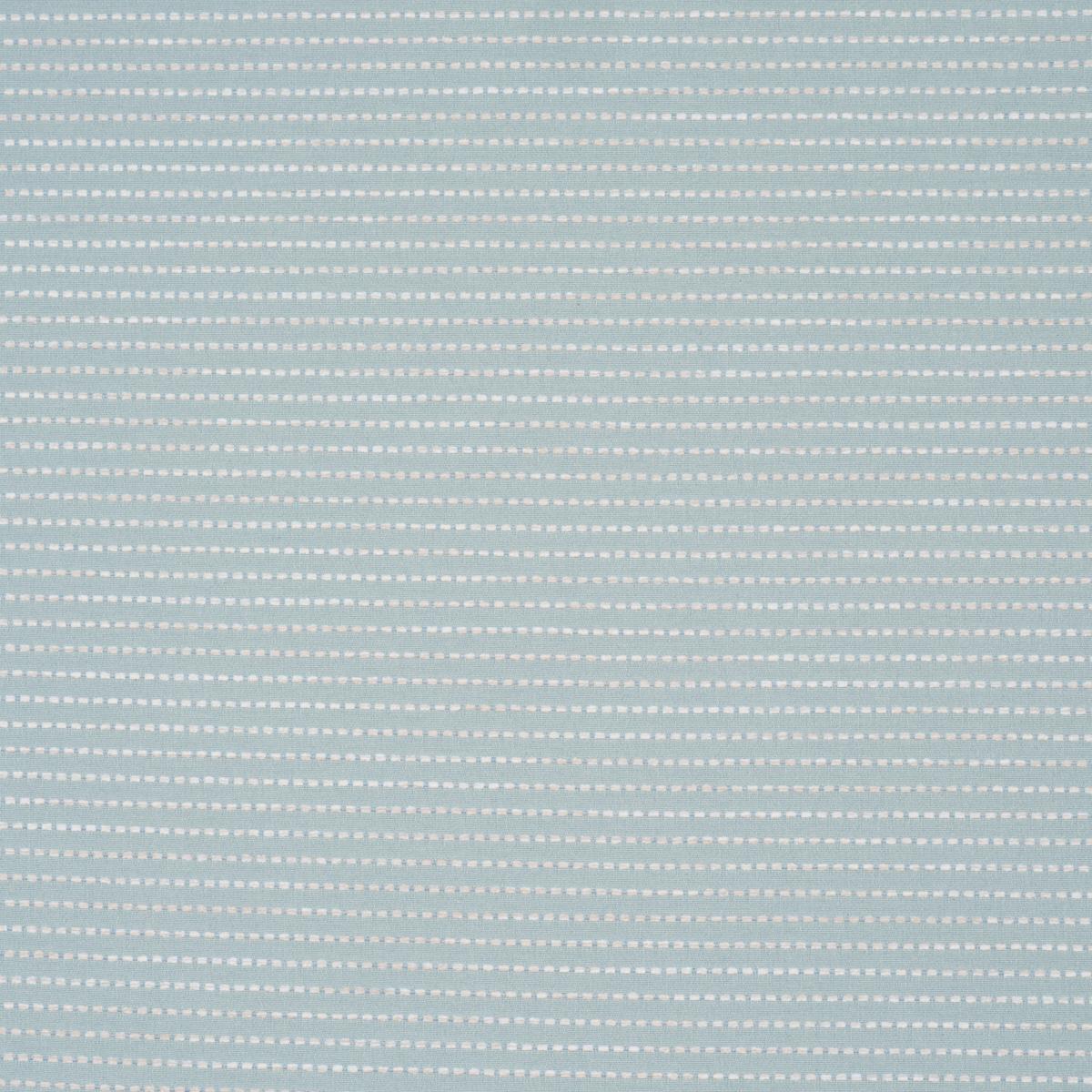 Schumacher Austen Performance Stripe Sky Fabric
