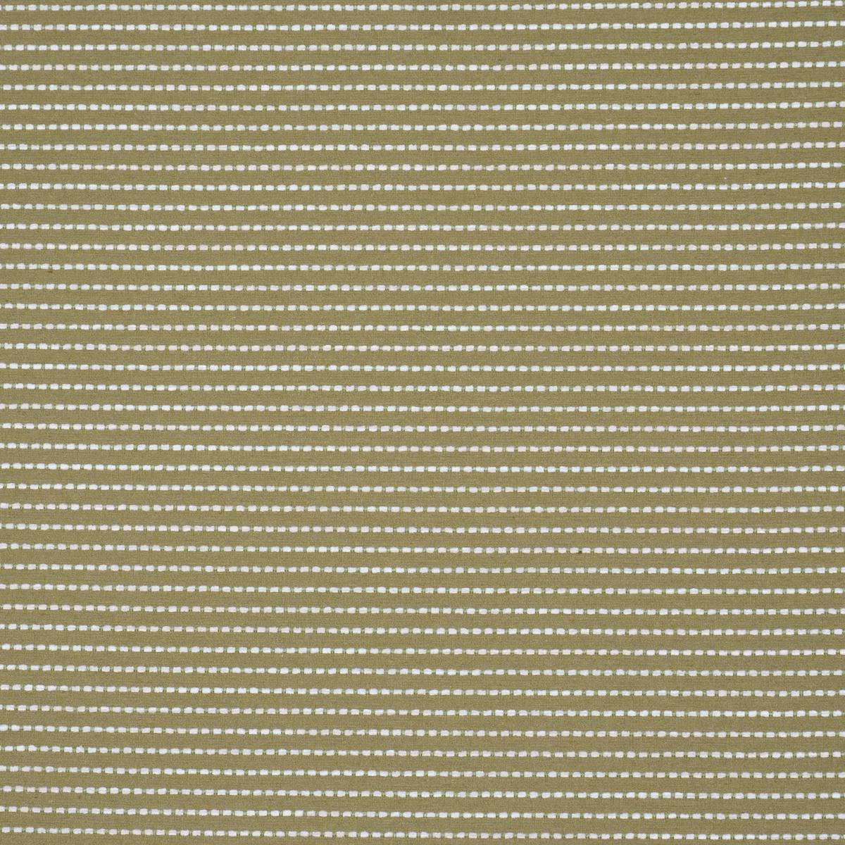 Schumacher Austen Performance Stripe Leaf Fabric