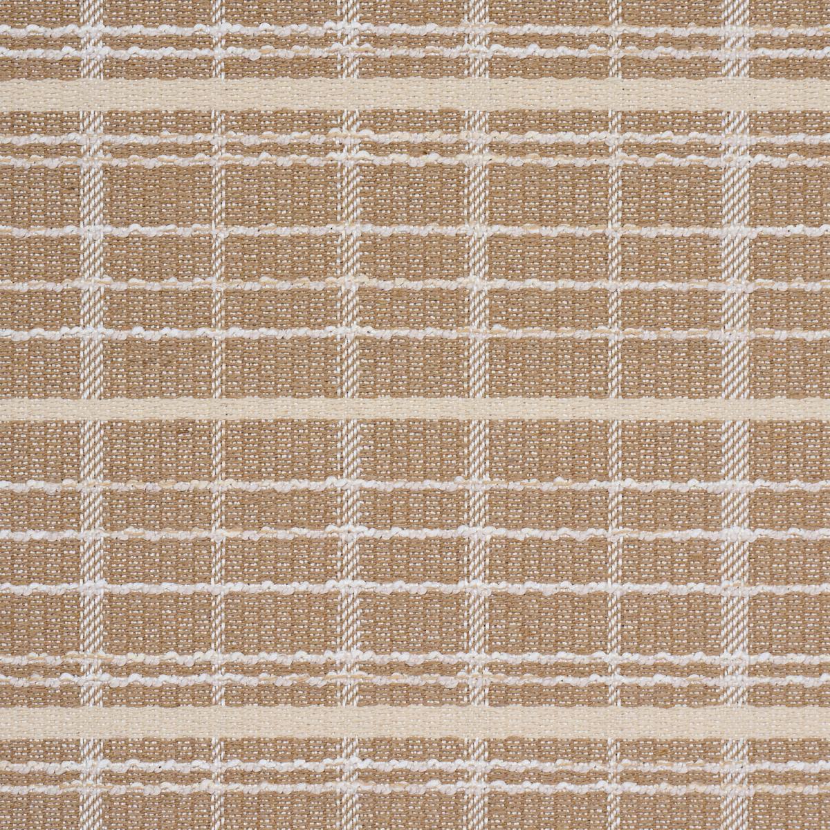 Schumacher Merrick Performance Plaid Beige Fabric