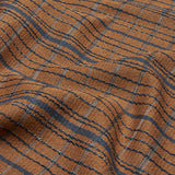 Schumacher Merrick Performance Plaid Sepia Fabric