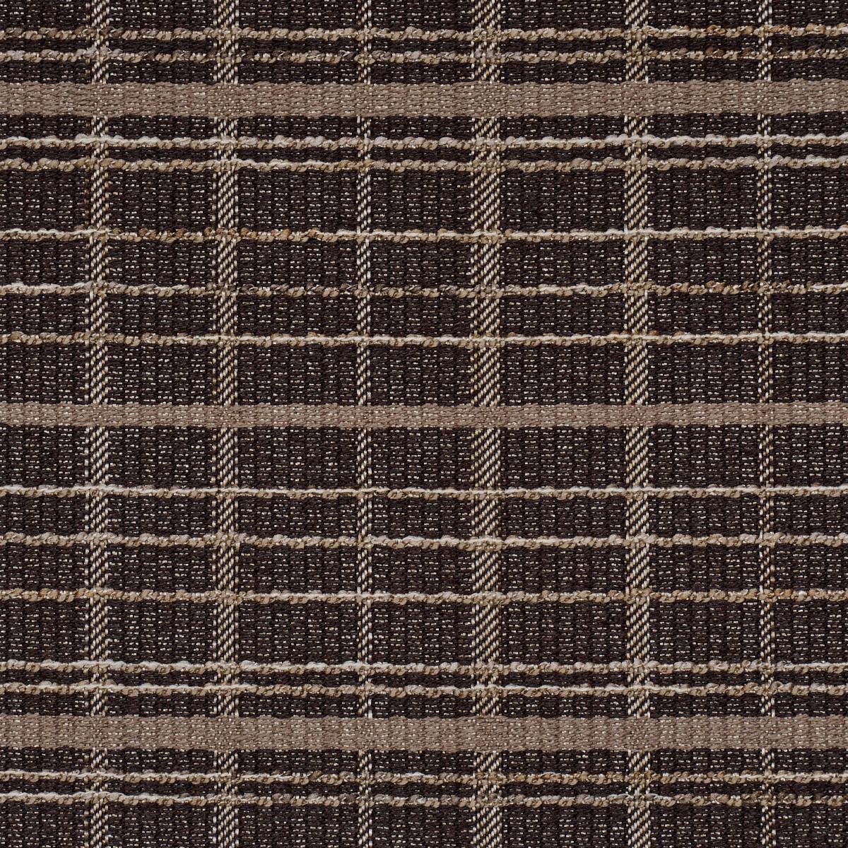 Schumacher Merrick Performance Plaid Brown Fabric