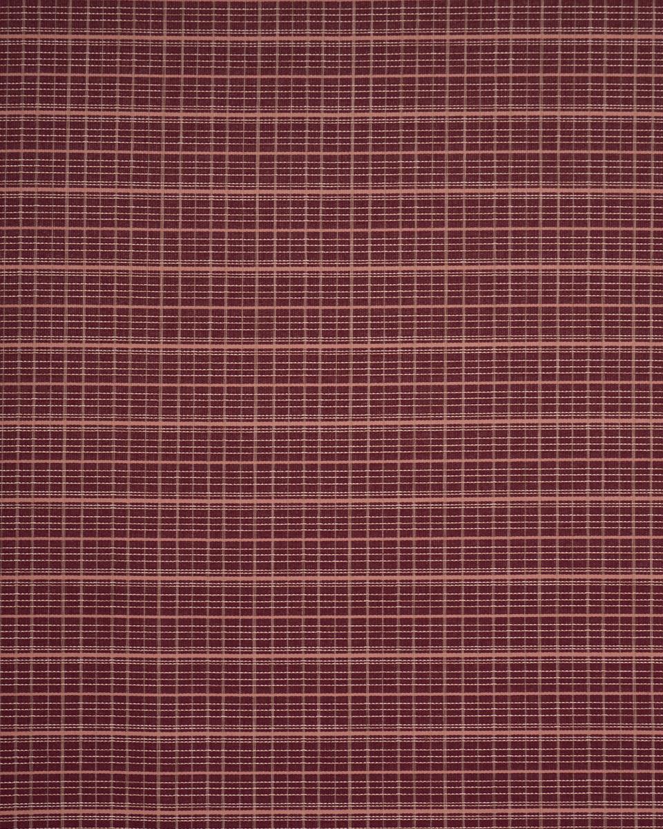 Schumacher Merrick Performance Plaid Garnet Fabric