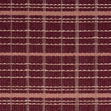 Schumacher Merrick Performance Plaid Garnet Fabric