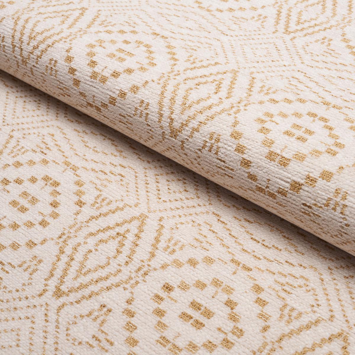 Schumacher Verana Performance Gold Fabric