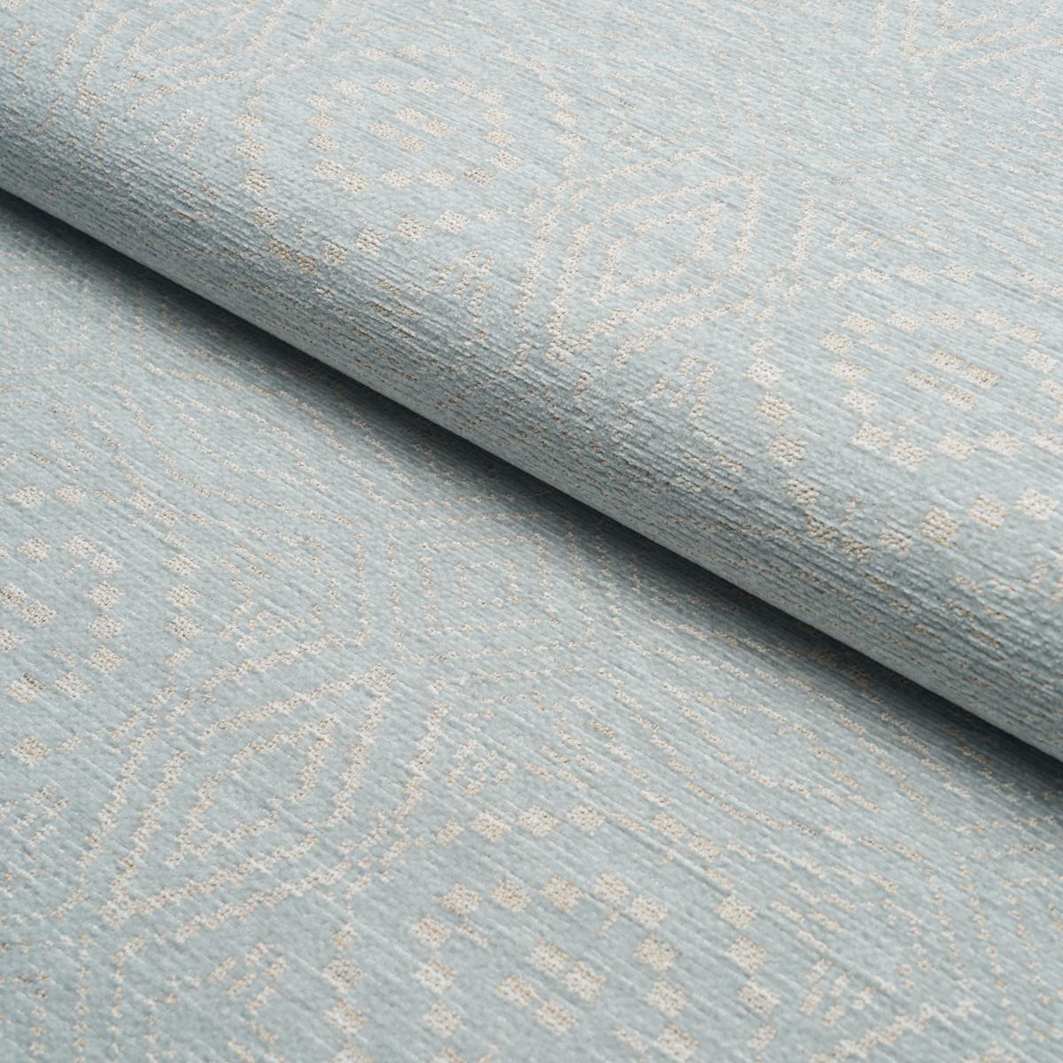 Schumacher Verana Performance Sky Fabric