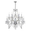 Crystorama Traditional Crystal 31'' Swarovski Spectra Crystal Polished Chrome Chandelier