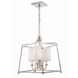 Crystorama Libby Langdon Sylvan 16'' Polished Nickel Chandelier