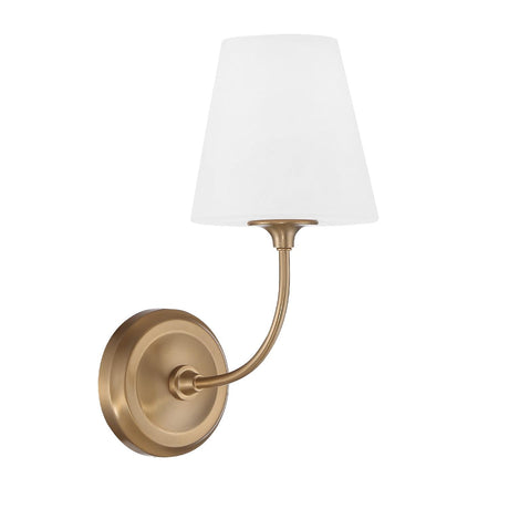 Crystorama Libby Langdon Sylvan 6'' Vibrant Gold Sconce