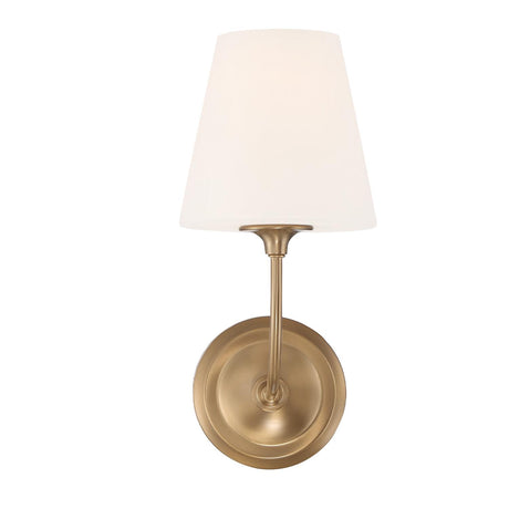 Crystorama Libby Langdon Sylvan 6'' Vibrant Gold Sconce
