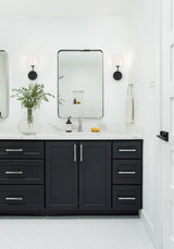 Crystorama Libby Langdon Sylvan 6'' Black Forged Sconce
