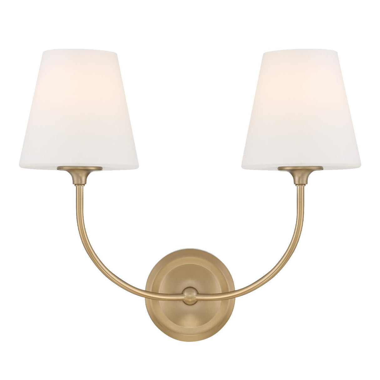 Crystorama Libby Langdon Sylvan 17'' Vibrant Gold Sconce