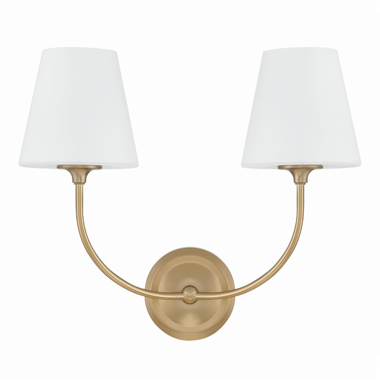 Crystorama Libby Langdon Sylvan 17'' Vibrant Gold Sconce