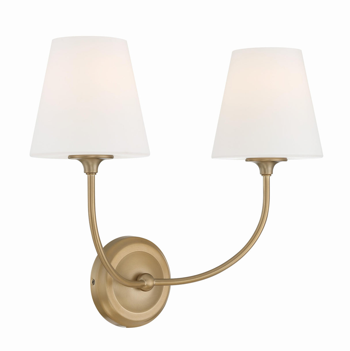 Crystorama Libby Langdon Sylvan 17'' Vibrant Gold Sconce