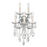 Crystorama Maria Theresa 13.5'' Swarovski Spectra Crystal Polished Chrome Sconce