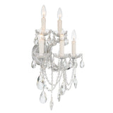 Crystorama Maria Theresa 13.5'' Swarovski Spectra Crystal Polished Chrome Sconce
