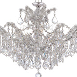 Crystorama Maria Theresa 29'' Hand Cut Crystal Polished Chrome Chandelier